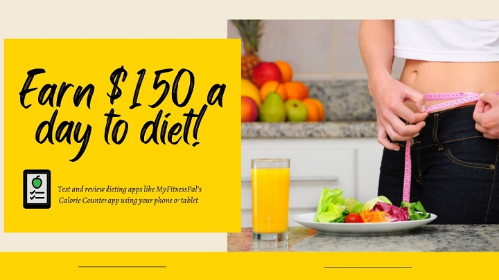 Get Paid to Test Dieting Apps