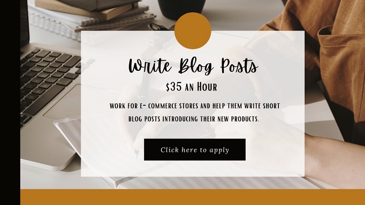 Earn $35/Hour Writing Blog Posts from Home